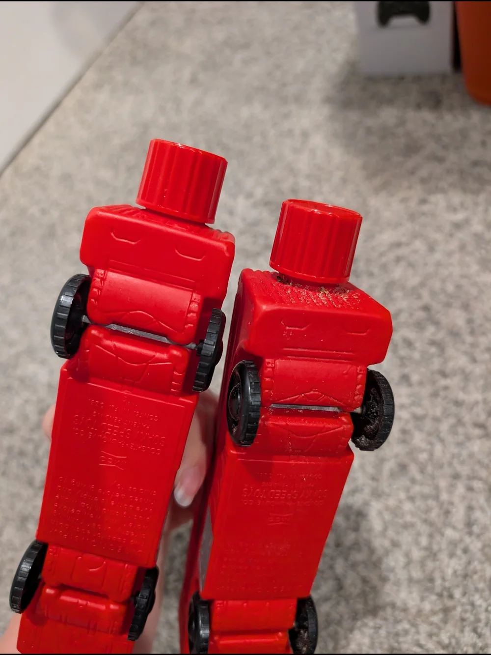 Vintage 1960's Lot of 2 (TWO) IMCO Colgate-Palmolive Co. Soaky Speed Toys